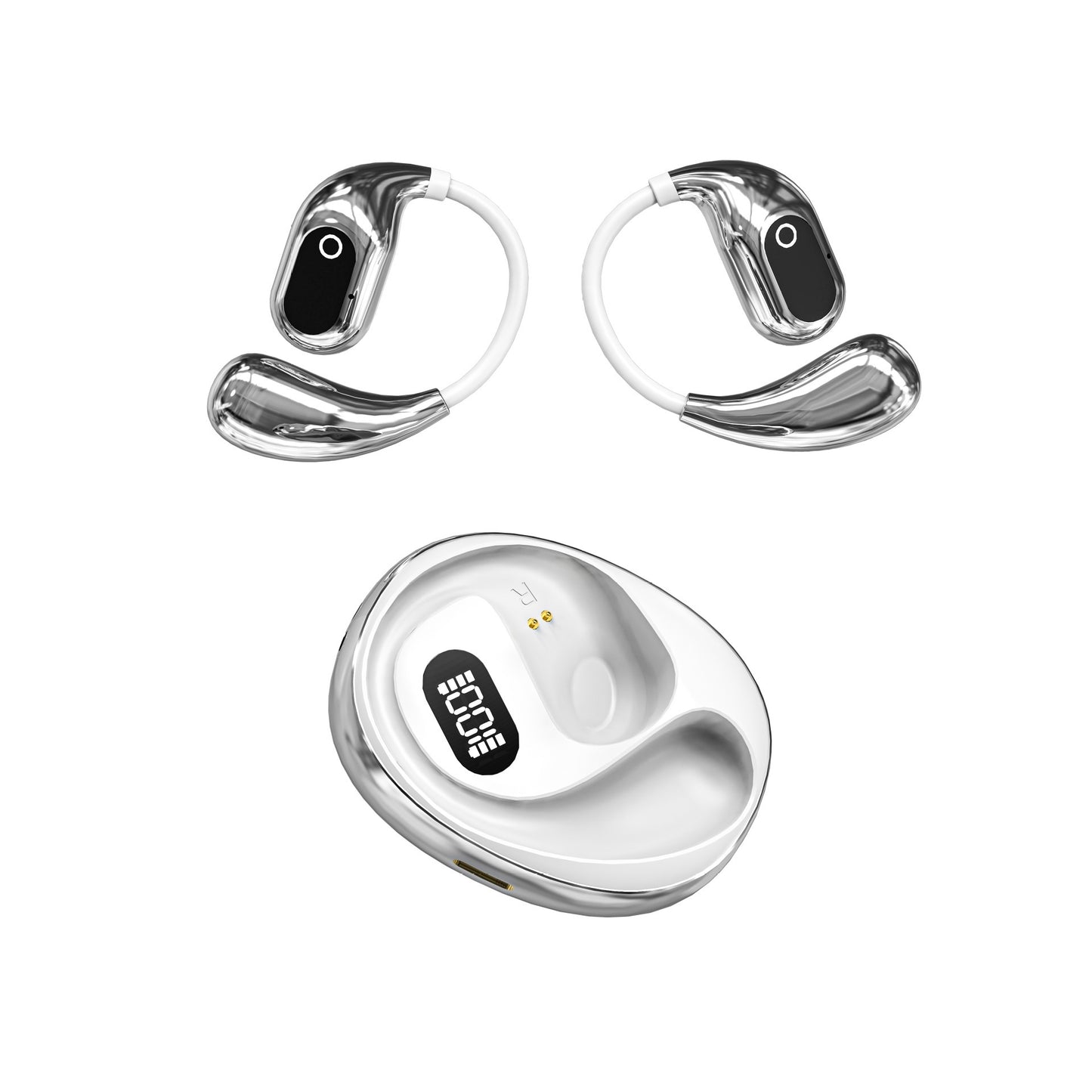 KI Intelligente Übersetzungs-Wireless-Bluetooth-Kopfhörer Ohrbügel