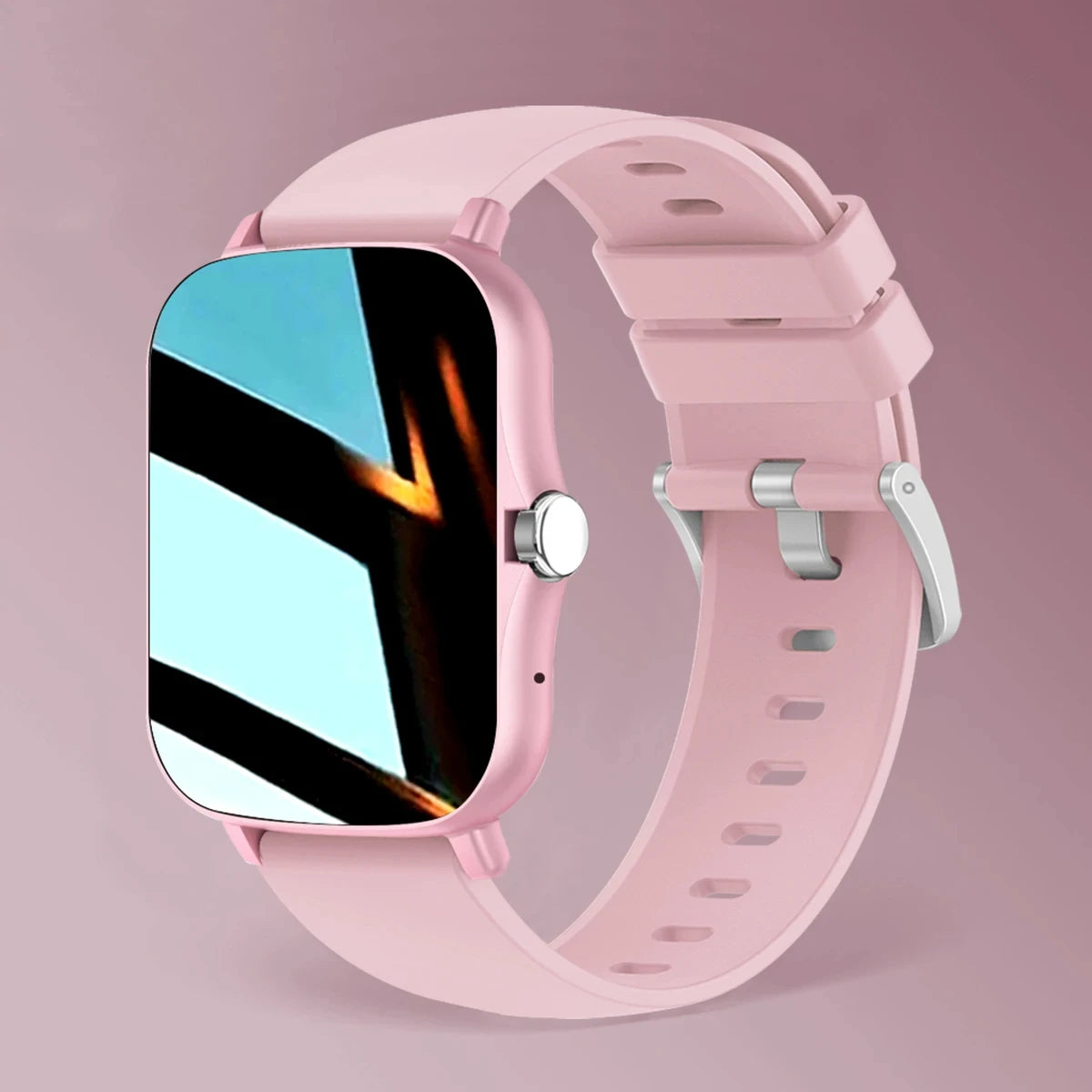 1,83" HD Smartwatch med Bluetooth-opkald og notifikationer – Sportstilstande, musikstyring, til Android og iOS (Unisexgave)