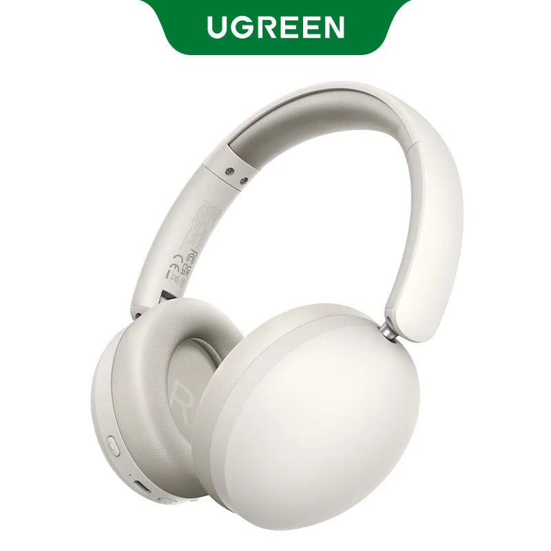 Trådløse Over-Ear Bluetooth-hovedtelefoner – 80 timers spilletid, Hi-Fi stereolyd med mikrofon, Bluetooth 5.4