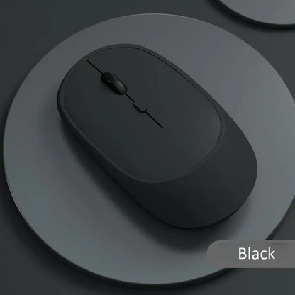 Lenovo trådløs genopladelig mus – dual-mode (2,4G + Bluetooth), lydløst klik, justerbar DPI (800-1600)