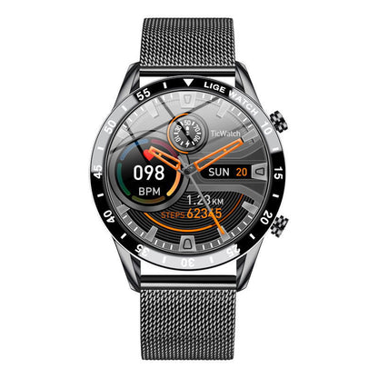 Multifunktionale Smartwatch Bluetooth-Anruf Schrittzähler Blutdruck- und Herzfrequenzerkennung Wasserdichte Uhr