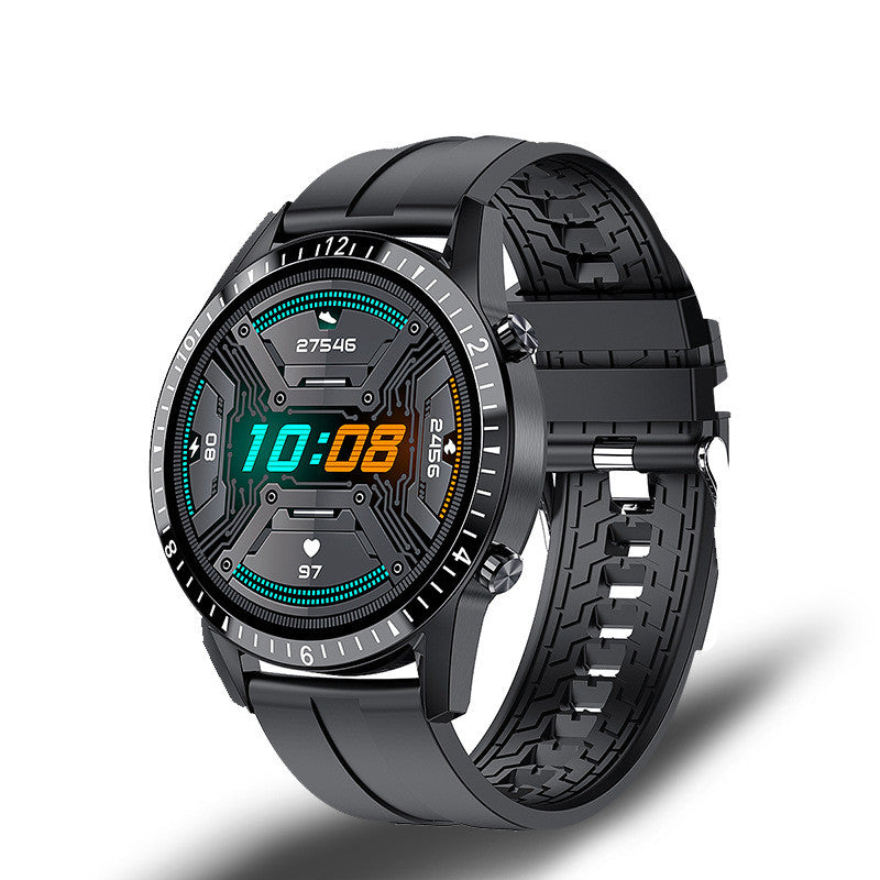 Multifunktionale Smartwatch Bluetooth-Anruf Schrittzähler Blutdruck- und Herzfrequenzerkennung Wasserdichte Uhr