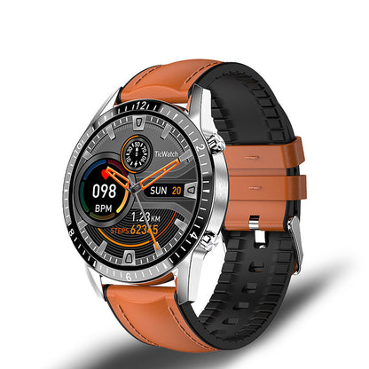 Multifunktionale Smartwatch Bluetooth-Anruf Schrittzähler Blutdruck- und Herzfrequenzerkennung Wasserdichte Uhr