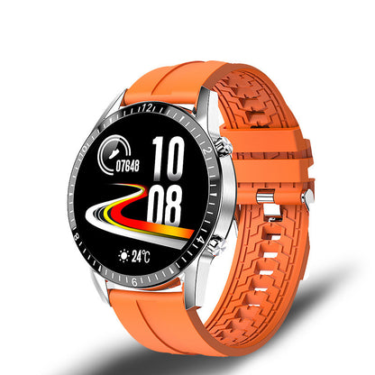 Multifunktionale Smartwatch Bluetooth-Anruf Schrittzähler Blutdruck- und Herzfrequenzerkennung Wasserdichte Uhr