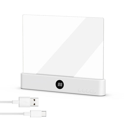 LED-tablet læselampe, genopladelig