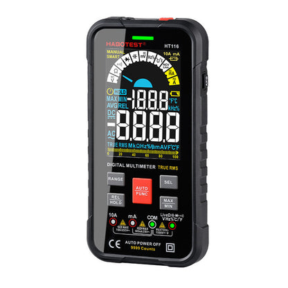Automatisches, verpolungssicheres Digitalmultimeter