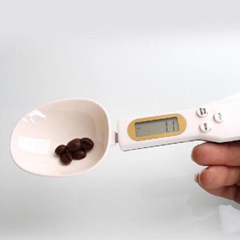 LCD Digitale Küchenwaage Elektronische Kochwaage Löffel Grammanzeige Kaffeeteezucker Löffelwaage Küchenutensilien