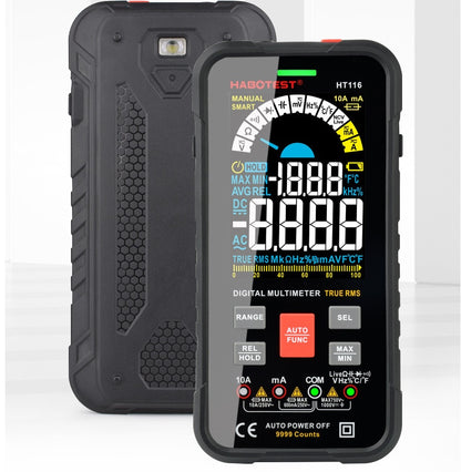 Automatisches, verpolungssicheres Digitalmultimeter