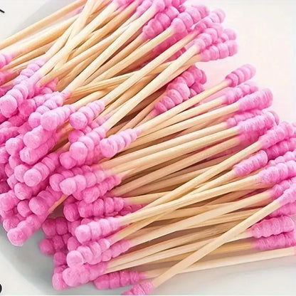 Double-Ended Pink Swabs