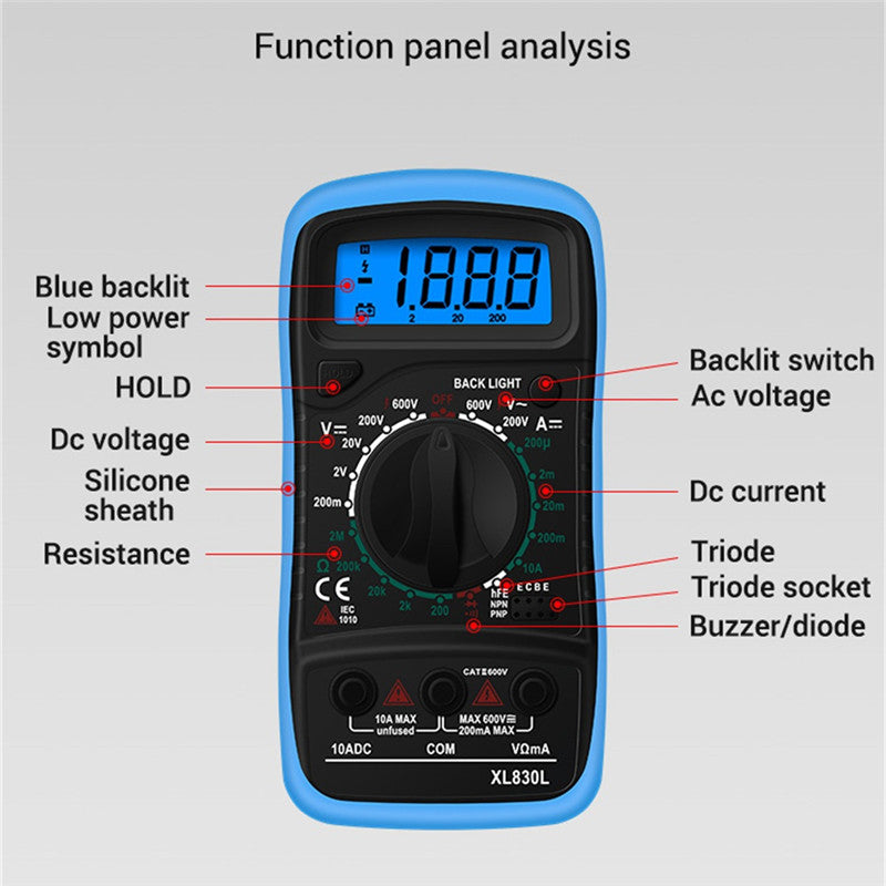 Digitalt multimeter