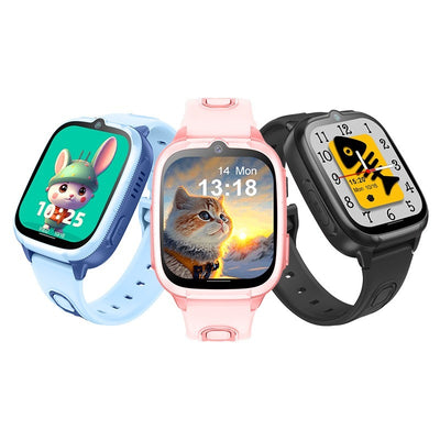 4G Børns Smartwatch D53 GPS Locator Tracker Videoopkald Smartur Til Børn Vandtæt SOS Anti-Tabt Ur Forældrekontrol App