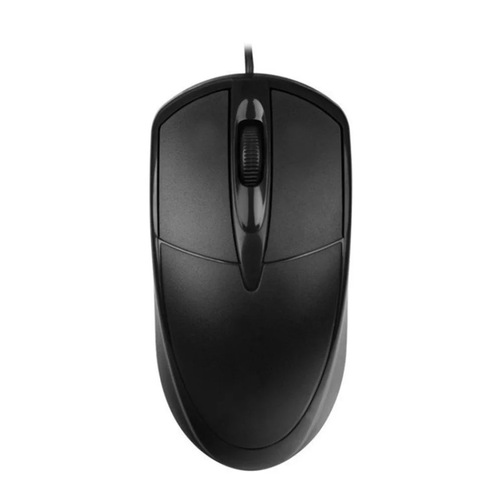 Kabelgebundene optische USB-Maus – 1000 DPI, Plug & Play, Kompaktes Design für Laptop & PC