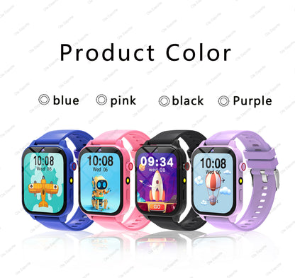 Kinder-Smartwatch mit 1,83"-Display, Kamera und 18 Spielen