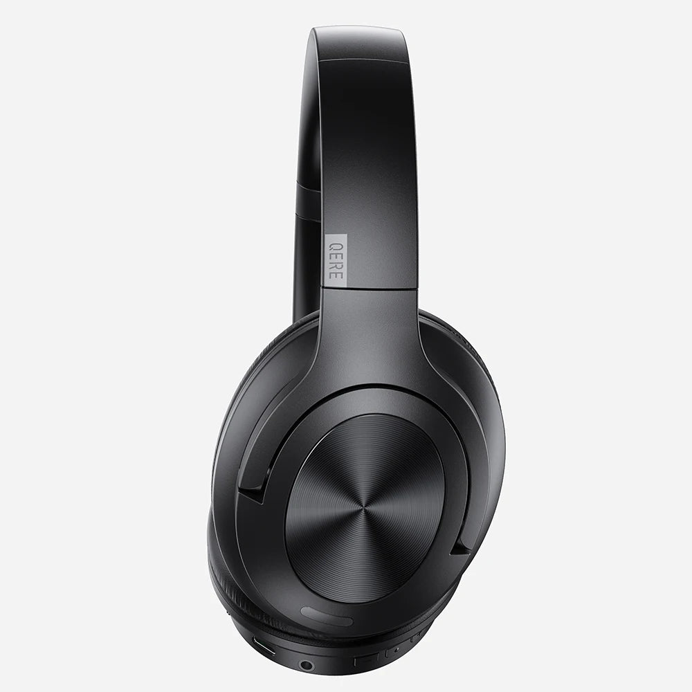 QERE E80 Kabellose Over-Ear-Kopfhörer – Bluetooth 5.3, ANC-Geräuschunterdrückung, Hi-Res Audio, 70 Std. Wiedergabezeit, 40-mm-Treiber