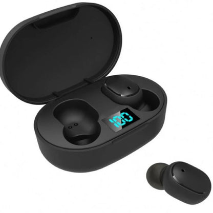 E6S TWS trådløse Bluetooth-øretelefoner – støjreducerende hovedtelefoner med HD-mikrofon