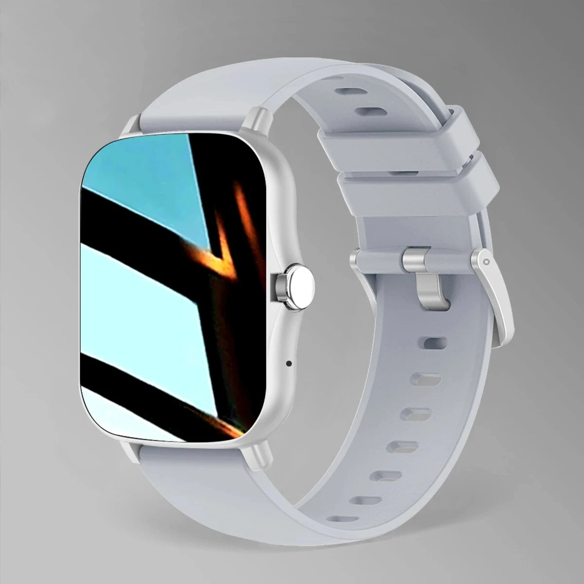 1,83" HD Smartwatch med Bluetooth-opkald og notifikationer – Sportstilstande, musikstyring, til Android og iOS (Unisexgave)
