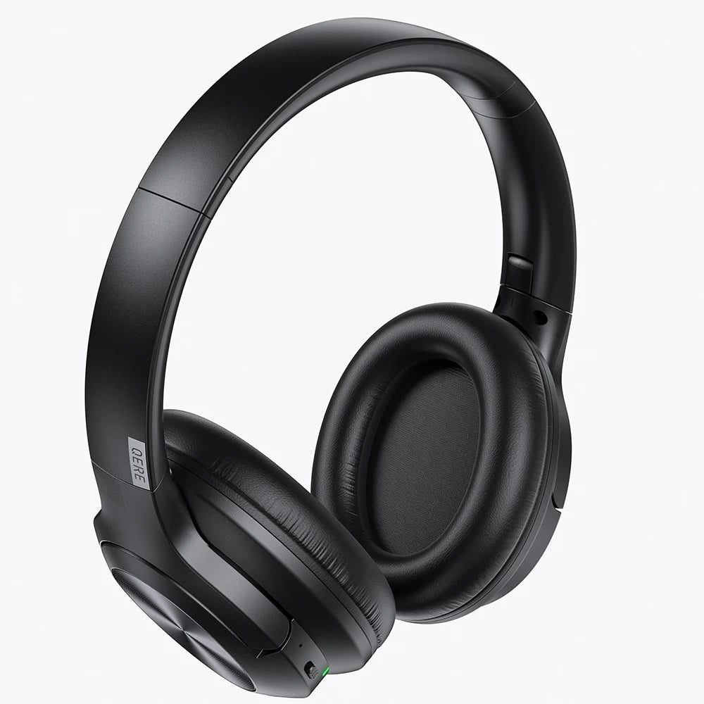 QERE E80 Kabellose Over-Ear-Kopfhörer – Bluetooth 5.3, ANC-Geräuschunterdrückung, Hi-Res Audio, 70 Std. Wiedergabezeit, 40-mm-Treiber