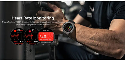 Outdoor-Smartwatch – GPS, AMOLED-Display, Kompass & 5ATM Wasserdicht