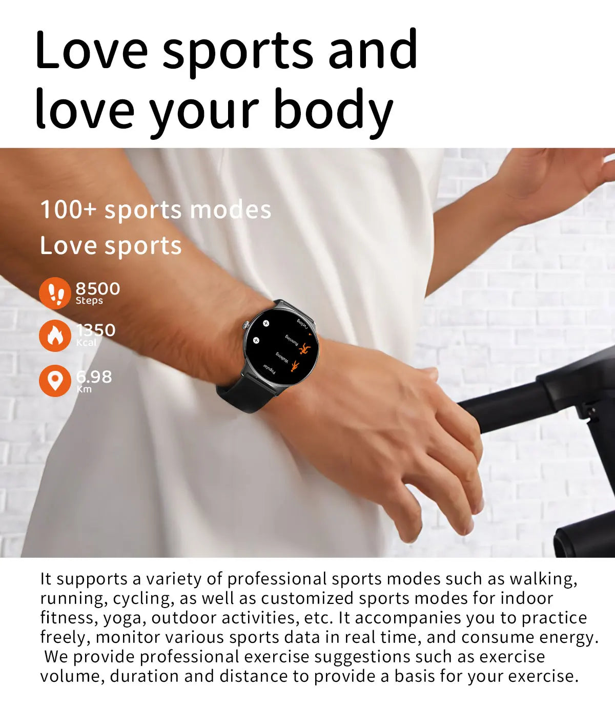 1.43" Full Touch Smartwatch for Women with Bluetooth Calling – Fitness & Sports Watch, Stylish Ladies Gift (2025)