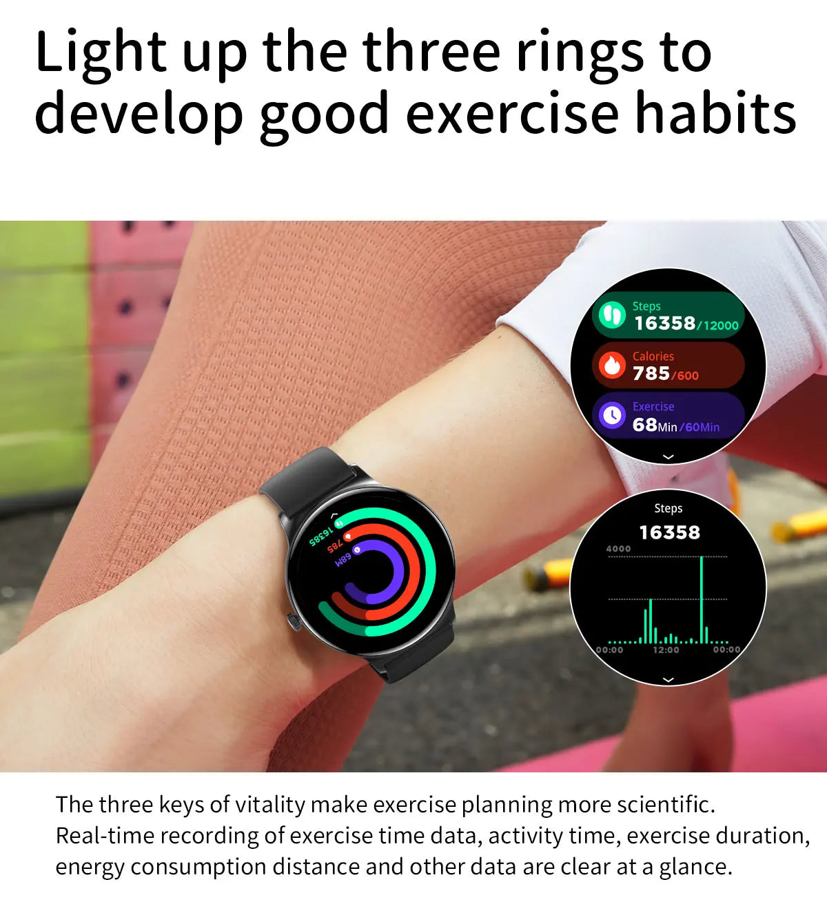 1.43" Full Touch Smartwatch for Women with Bluetooth Calling – Fitness & Sports Watch, Stylish Ladies Gift (2025)