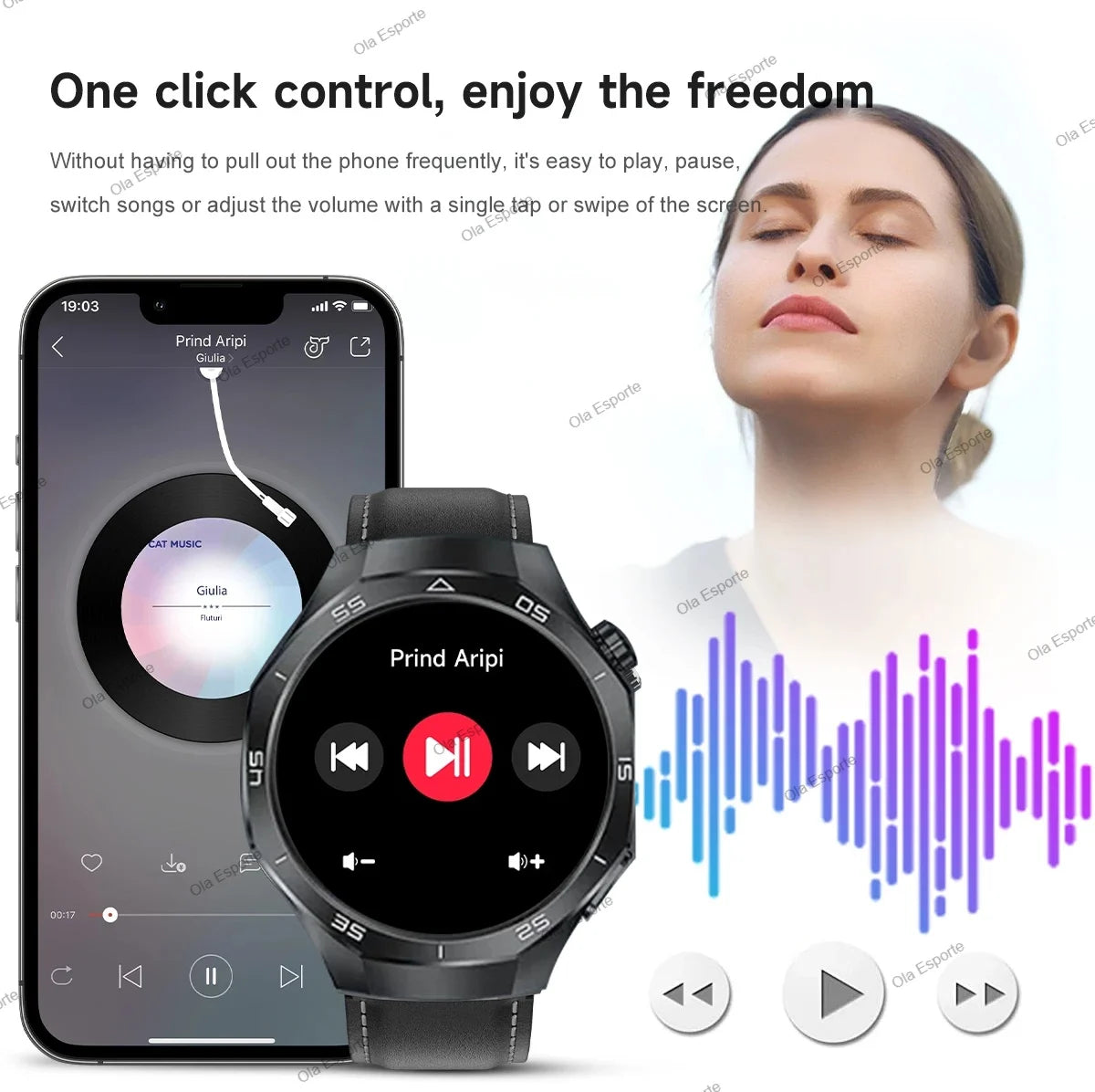 HD AMOLED Smartwatch für Herren mit Bluetooth-Anruffunktion, Herzfrequenzmesser & GPS-Bewegungsverfolgung – Wasserdicht, für Android & iOS (2025)