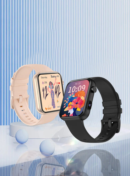 Smartwatch 2025 für Damen und Herren – Kamera, Videoaufzeichnung, Gesundheits- und Fitness-Tracker, wasserdicht, Bluetooth-Anruf