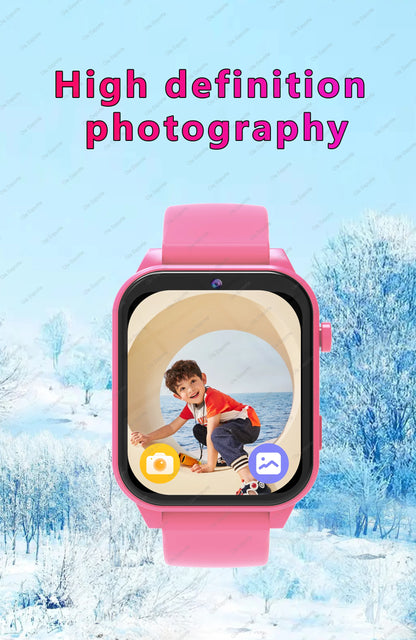Kinder-Smartwatch mit 1,83"-Display, Kamera und 18 Spielen
