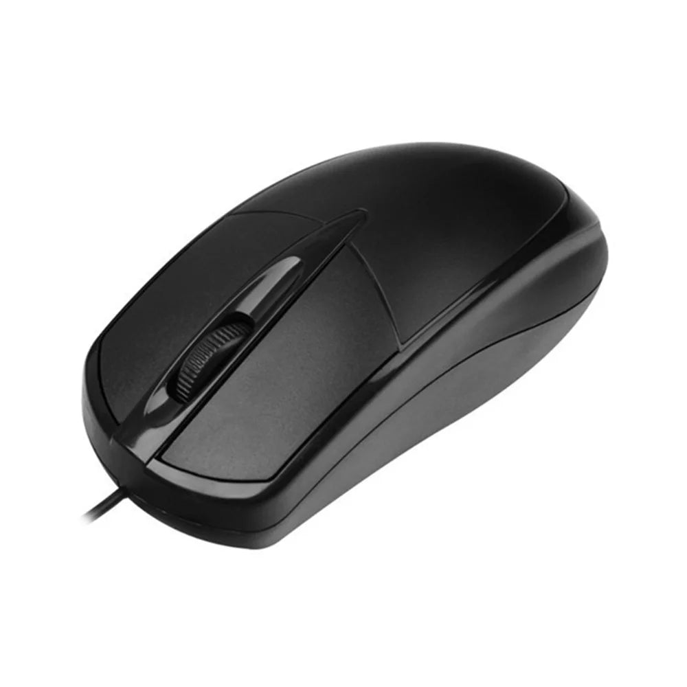 Kabelgebundene optische USB-Maus – 1000 DPI, Plug & Play, Kompaktes Design für Laptop & PC