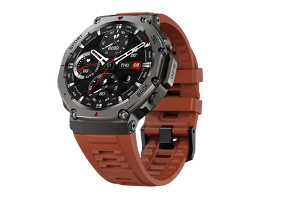 Outdoor-Smartwatch – GPS, AMOLED-Display, Kompass & 5ATM Wasserdicht