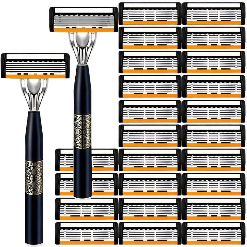 Classic 6-Layer Safety Razor for Men & Women