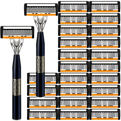 Classic 6-Layer Safety Razor for Men & Women