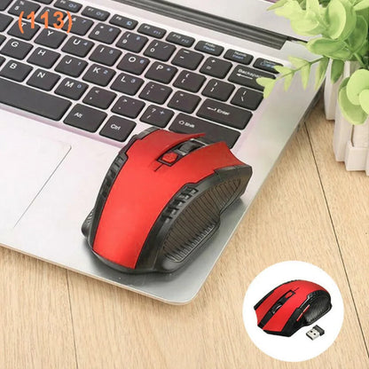 Kabellose Maus 2.4G tragbare optische Maus – Universell für Laptop, PC & Büro