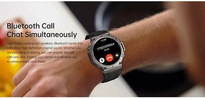 Outdoor-Smartwatch – GPS, AMOLED-Display, Kompass & 5ATM Wasserdicht