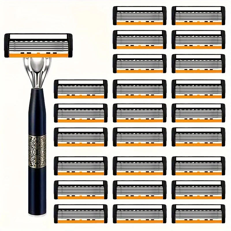 Classic 6-Layer Safety Razor for Men & Women