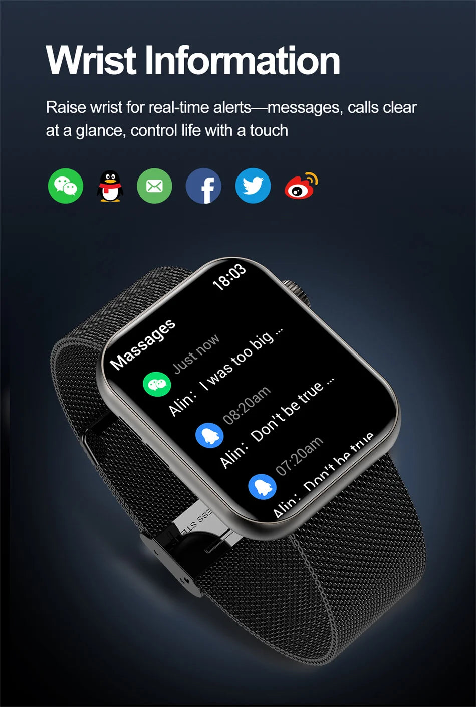 Damen-Smartwatch mit vollständiger Touch-Funktion und Bluetooth-Anruffunktion – Wasserdichter Fitness-Tracker und Sportuhr für Damen