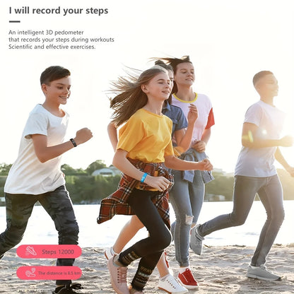 Herren- & Damen-Fitness-Smartwatch – Schrittzähler, Multi-Sport-Modi, Pedometer & stilvolles elektronisches Armband