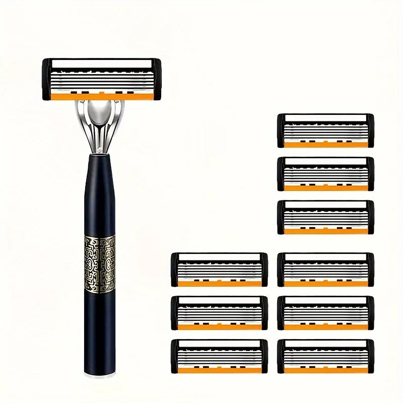 Classic 6-Layer Safety Razor for Men & Women