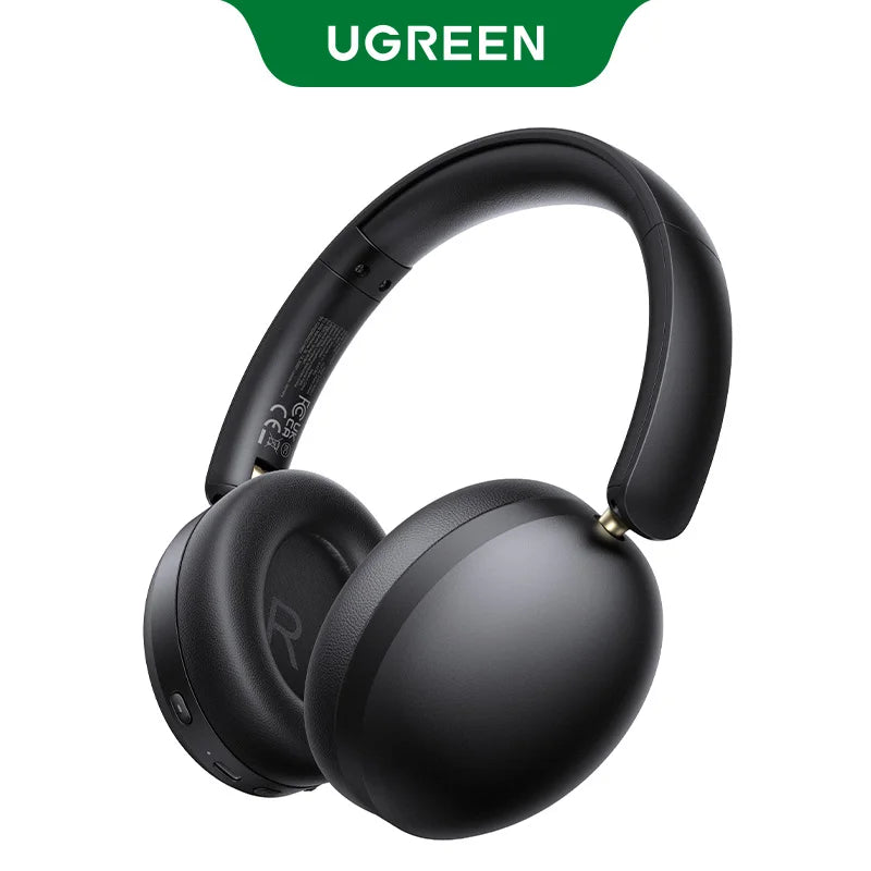 Trådløse Over-Ear Bluetooth-hovedtelefoner – 80 timers spilletid, Hi-Fi stereolyd med mikrofon, Bluetooth 5.4