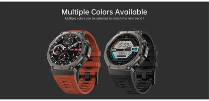 Outdoor-Smartwatch – GPS, AMOLED-Display, Kompass & 5ATM Wasserdicht