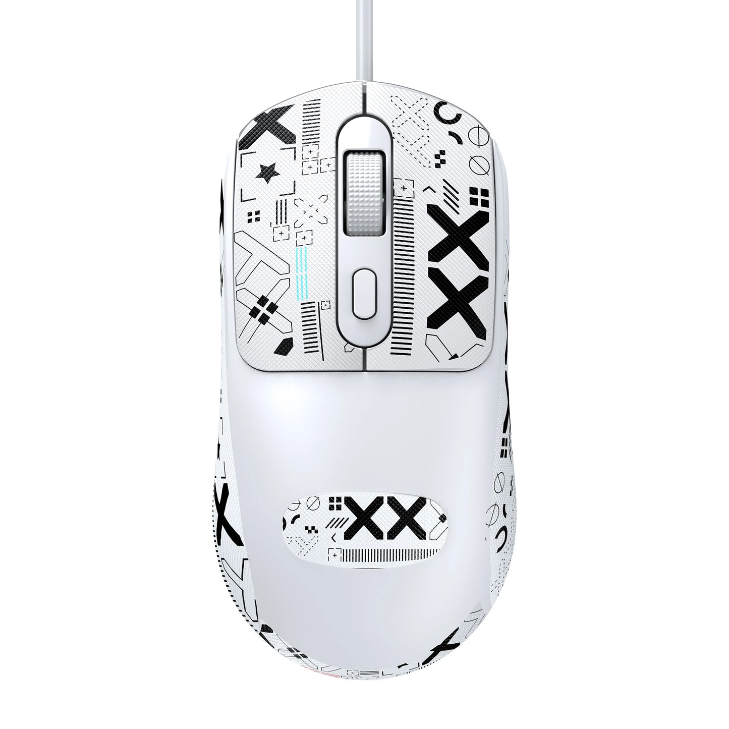 G580 Ergonomisk Mus Med Ledning – 1600 DPI Justerbar, Anti-skrid Design til PC & Bærbar
