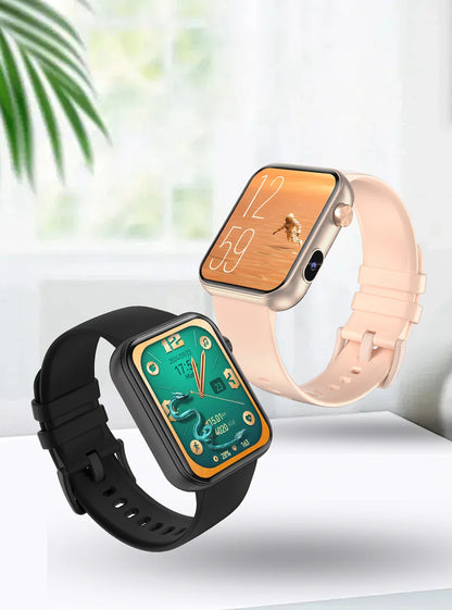 Smartwatch 2025 für Damen und Herren – Kamera, Videoaufzeichnung, Gesundheits- und Fitness-Tracker, wasserdicht, Bluetooth-Anruf