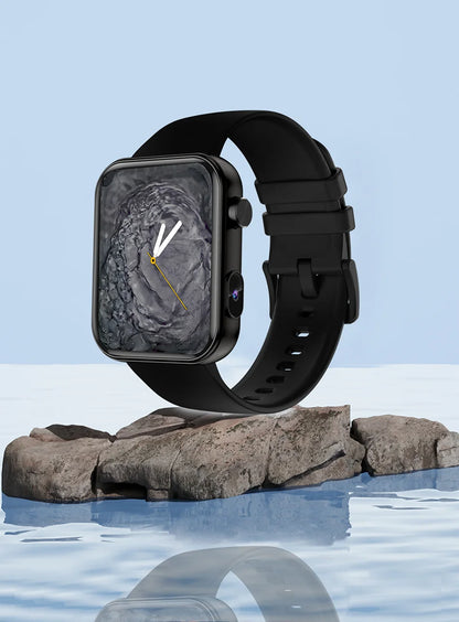 Smartwatch 2025 für Damen und Herren – Kamera, Videoaufzeichnung, Gesundheits- und Fitness-Tracker, wasserdicht, Bluetooth-Anruf