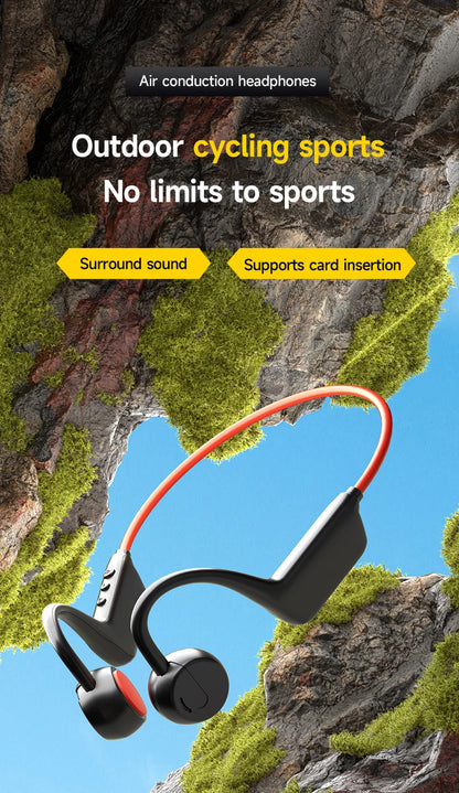 OnePlus Knochenschall Bluetooth Kopfhörer – Kabelloses Open-Ear Headset, Freisprechfunktion, Wasserdichte Sport-Kopfhörer mit Mikrofon