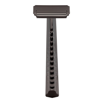 Klassisk sikkerhedsbarbermaskine i metal (kompatibel med halve barberblade)