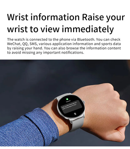 1.43" Full Touch Smartwatch for Women with Bluetooth Calling – Fitness & Sports Watch, Stylish Ladies Gift (2025)