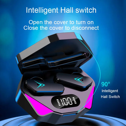 Bluetooth TWS Gaming-Ohrhörer – Kabelloser HiFi 9D Stereo Sound mit Mikrofon, Bass-Audio-Kopfhörer für Xiaomi & Lenovo
