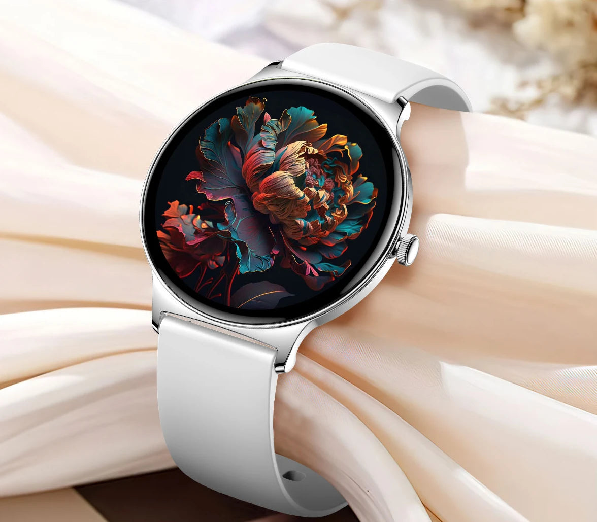 1.43" Full Touch Smartwatch for Women with Bluetooth Calling – Fitness & Sports Watch, Stylish Ladies Gift (2025)