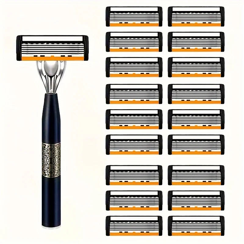 Classic 6-Layer Safety Razor for Men & Women