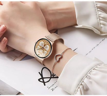 1.43" Full Touch Smartwatch for Women with Bluetooth Calling – Fitness & Sports Watch, Stylish Ladies Gift (2025)