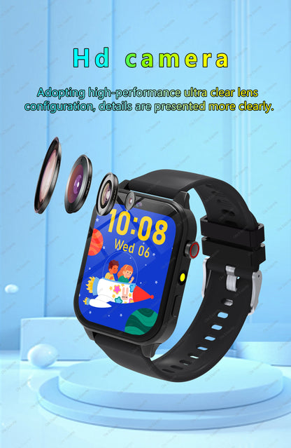 Kinder-Smartwatch mit 1,83"-Display, Kamera und 18 Spielen